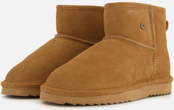 Warmbat Wallaby Suede Boot Heren Laarzen Cognac