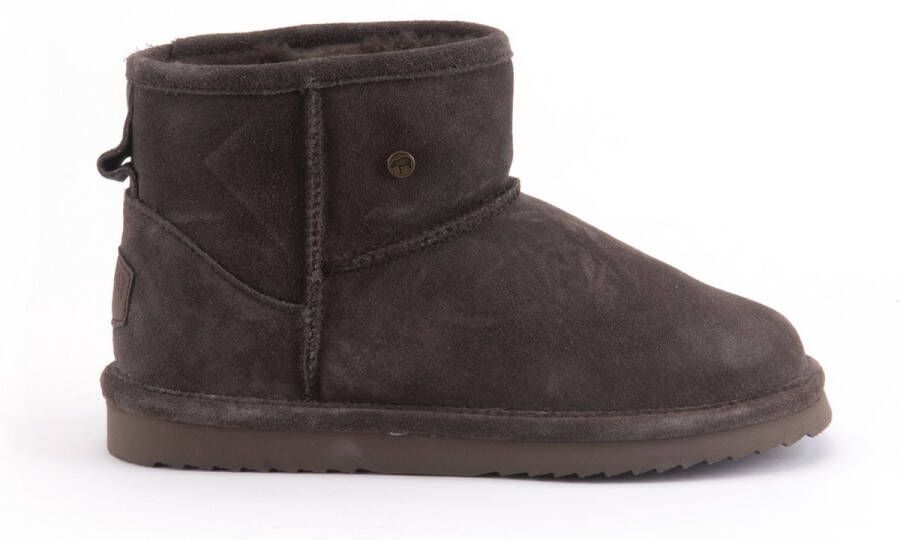 Warmbat Wallaby Women Suede Boot Dames Laarzen Taupe