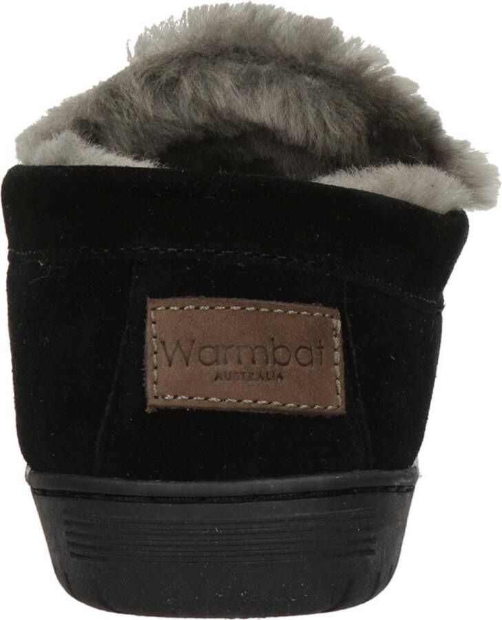 WARMBAT Pantoffels Heren Classic Unisex Maat: 42 Materiaal: Suède Kleur: Zwart - Foto 6