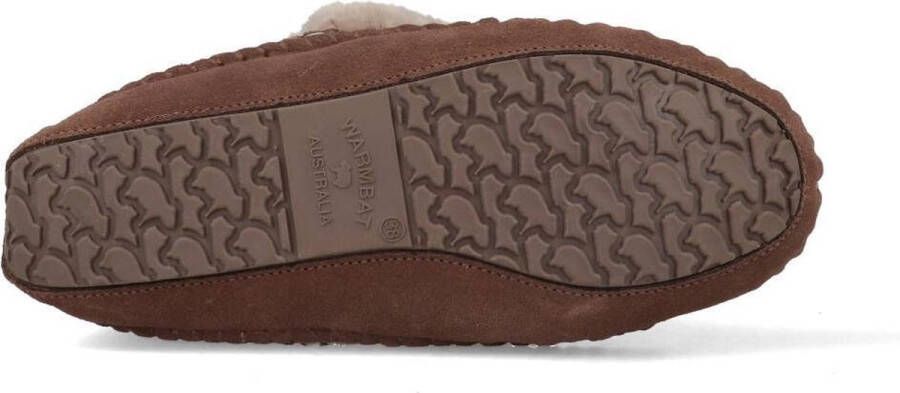 Warmbat Barrine Suede Liver Pantoffels BAR341064 - Foto 2
