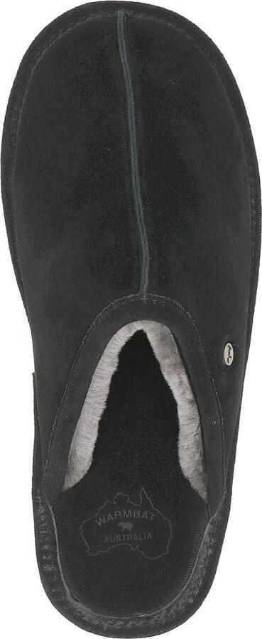 Warmbat Australia Barron suède pantoffels zwart - Foto 15