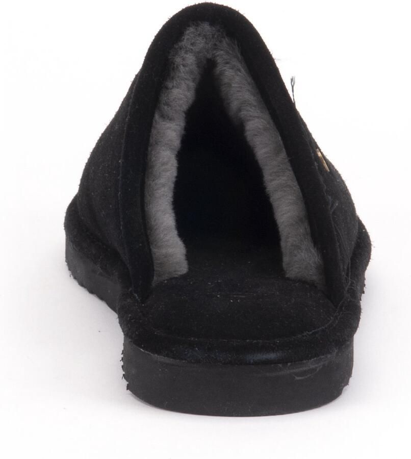 Warmbat Australia Barron suède pantoffels zwart - Foto 5