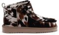 Warmbat Barunga boot Print Hairy Cow Dames Laarzen Zwart - Zwart