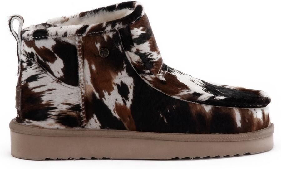 Warmbat Barunga boot Print Hairy Cow Dames Laarzen Zwart