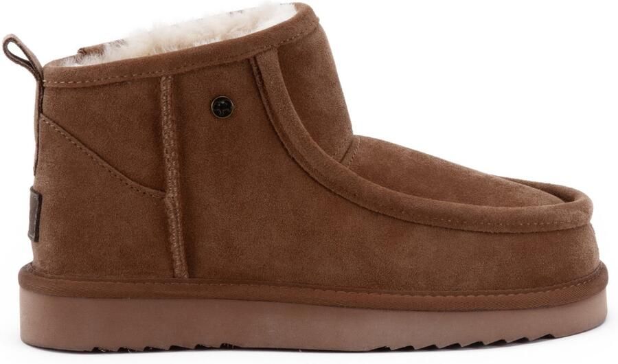 Warmbat Barunga Suede boot Dames Laarzen Cognac
