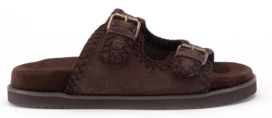 Warmbat Bendigo Suede Dames Sandalen Choco