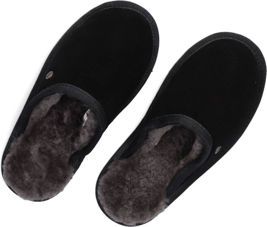 Warmbat Classic Kids Pantoffels Sloffen Kids Zwart - Foto 3