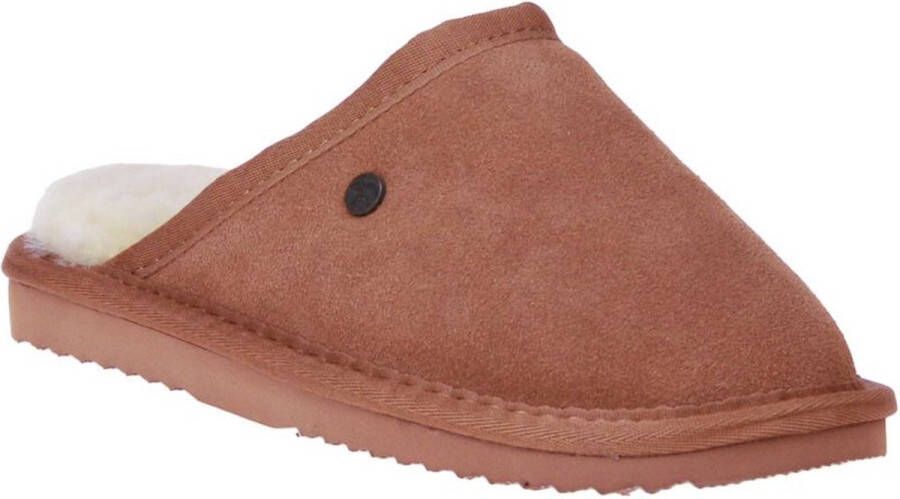 Warmbat Bruin Tinten Classic Kids Pantoffels Sloffen Camel - Foto 9