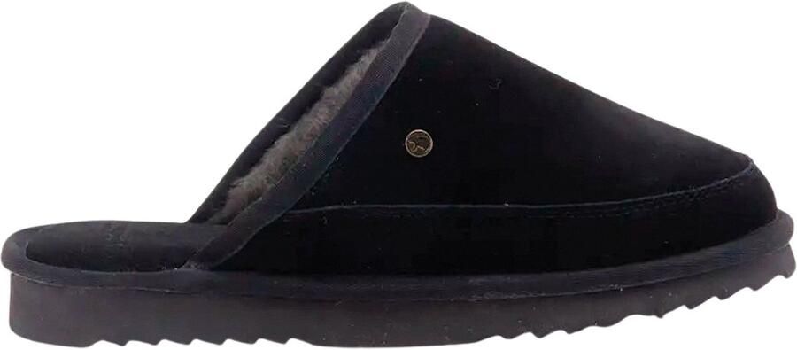 Warmbat Elegante Suède Pantoffels voor Heren Black Heren - Foto 2