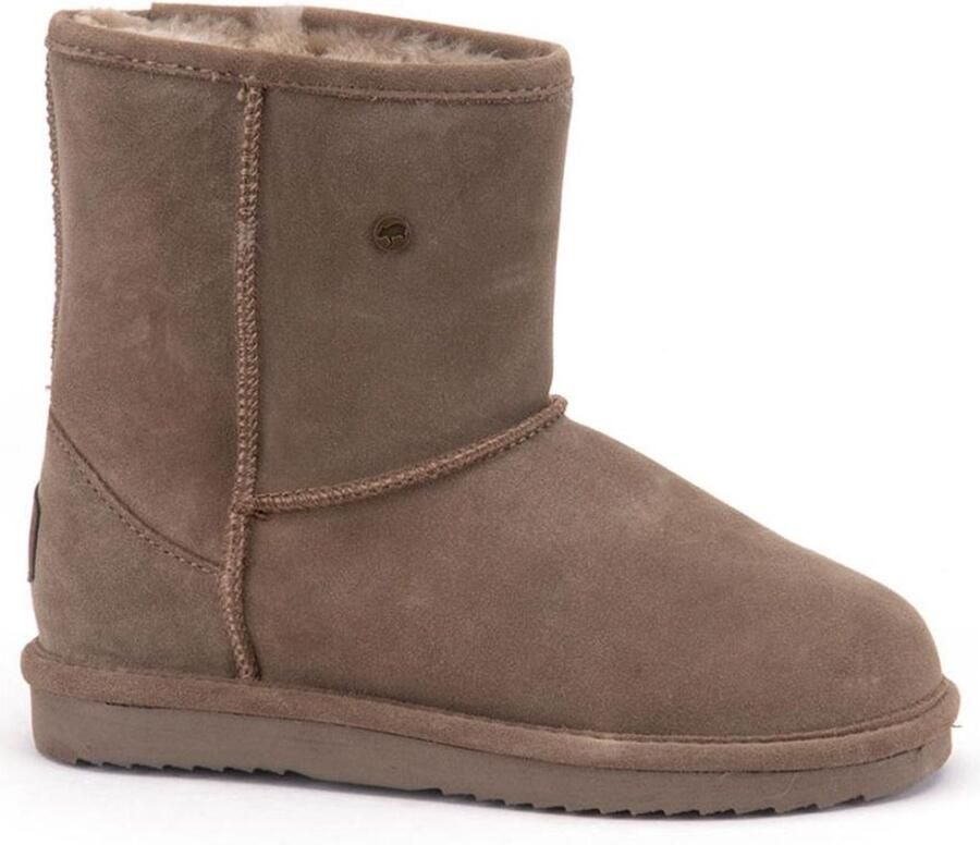 Warmbat Dames Laars Kangaroo Suede Groen