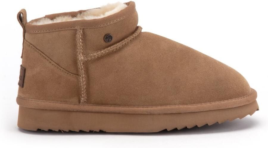 Warmbat Durack Suede Boot Dames Laarzen Beige