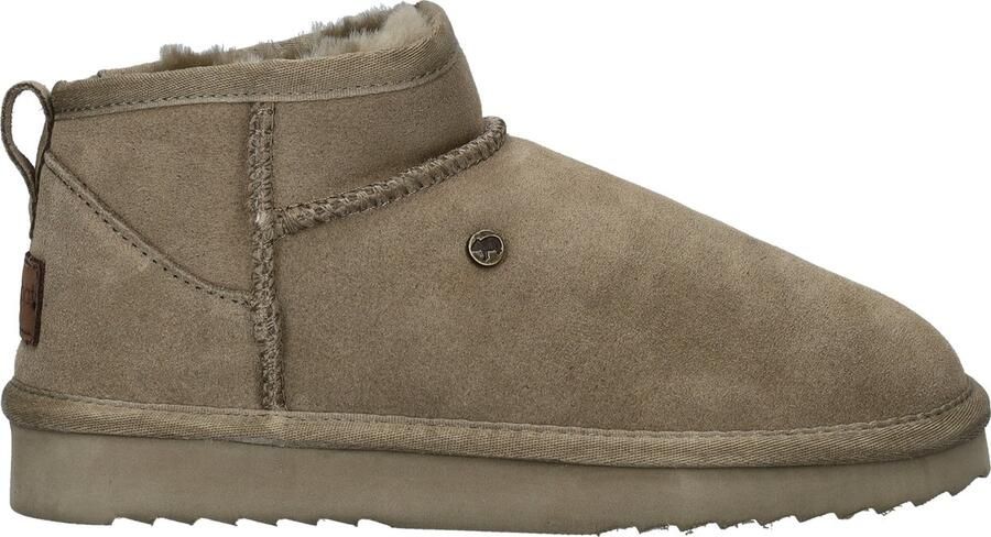 Warmbat Durack Women Suede Boot Dames Laarzen Mosgroen