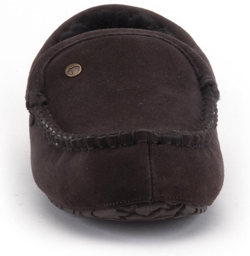 WARMBAT Pantoffels Heren Earlwood Maat: 41 Materiaal: Suède Kleur: Bruin - Foto 10