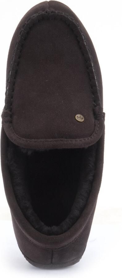 WARMBAT Pantoffels Heren Earlwood Maat: 41 Materiaal: Suède Kleur: Bruin - Foto 14