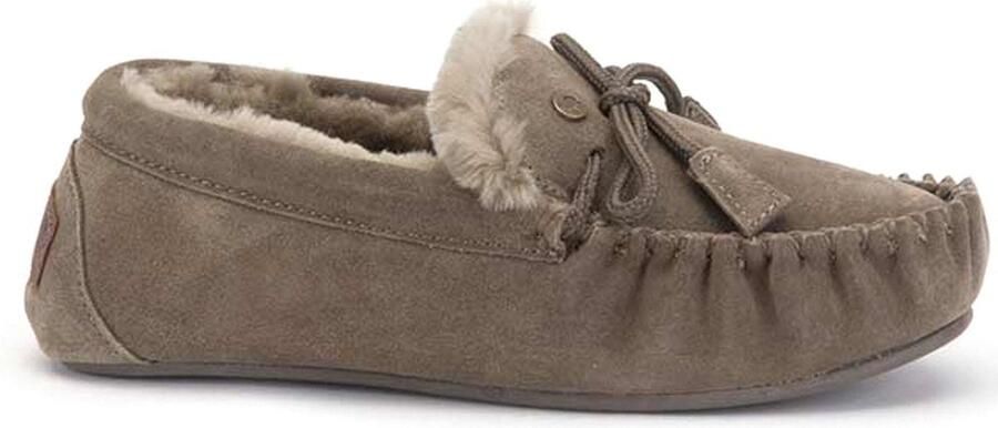 Warmbat Fjorda Dames Sloffen Groen