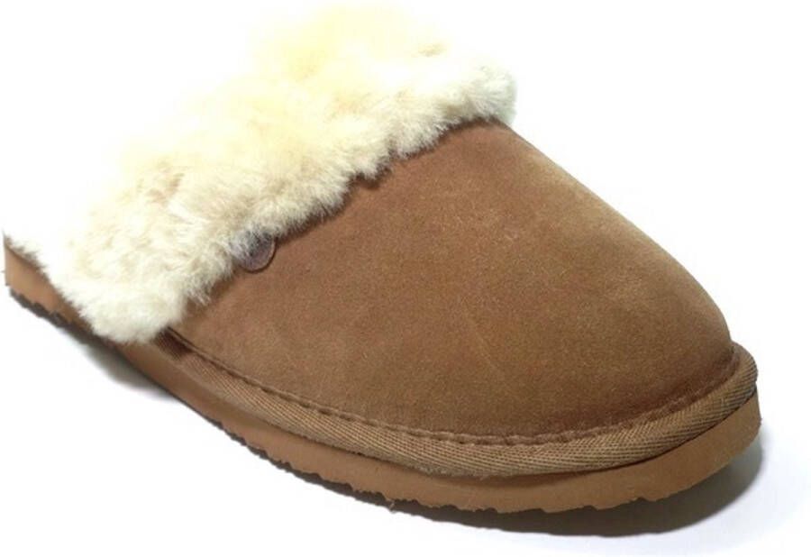 WARMBAT Pantoffels Dames Flurry Maat: 38 Materiaal: Suède Kleur: Cognac - Foto 20