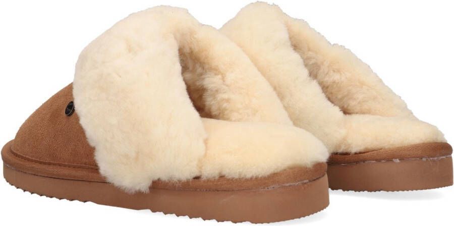 WARMBAT Pantoffels Dames Flurry Maat: 38 Materiaal: Suède Kleur: Cognac - Foto 12