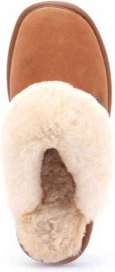 WARMBAT Pantoffels Dames Flurry Maat: 38 Materiaal: Suède Kleur: Cognac - Foto 16