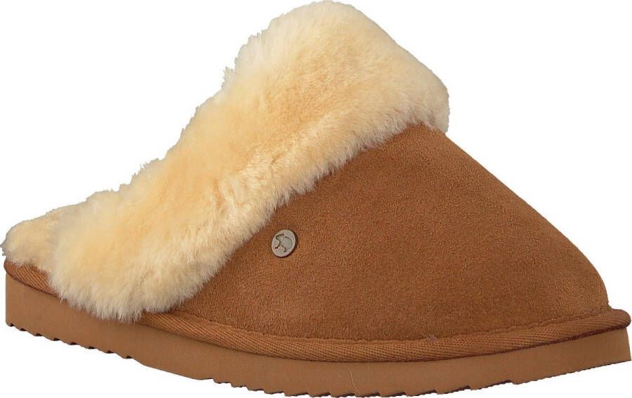 WARMBAT Pantoffels Dames Flurry Maat: 38 Materiaal: Suède Kleur: Cognac - Foto 9