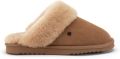 Warmbat Flurry Suede Dames Sloffen Beige - Beige