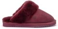Warmbat Flurry Suede Dames Sloffen Bordeauxrood - Rood