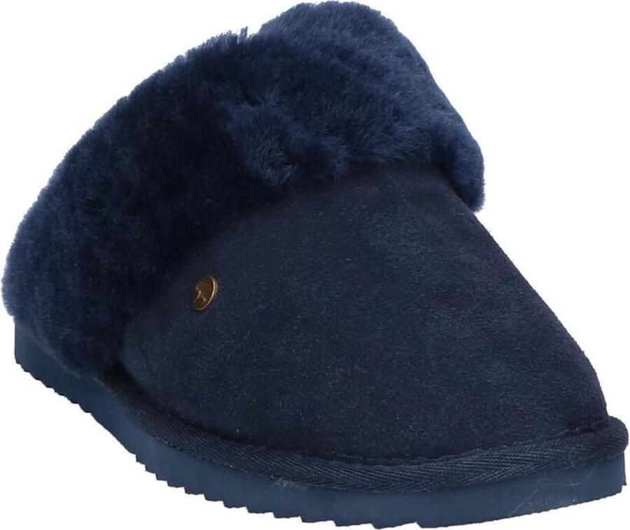WARMBAT Pantoffels Dames Flurry Suède Blauw - Foto 8