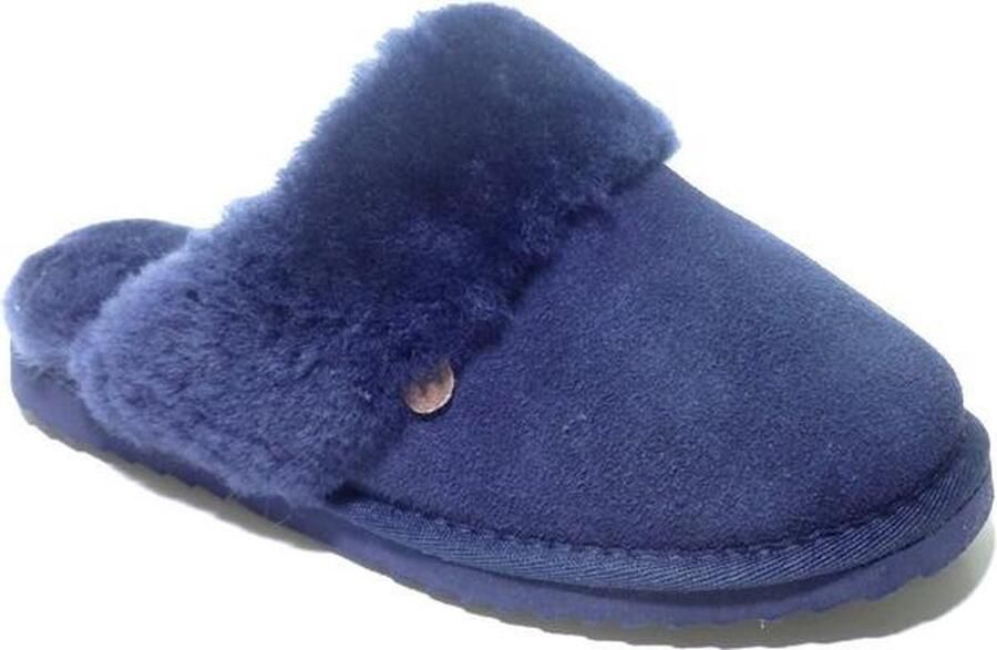 WARMBAT Pantoffels Dames Flurry Suède Blauw - Foto 10