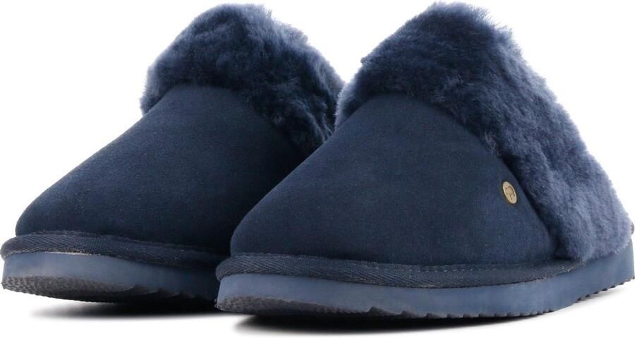 WARMBAT Pantoffels Dames Flurry Suède Blauw - Foto 15