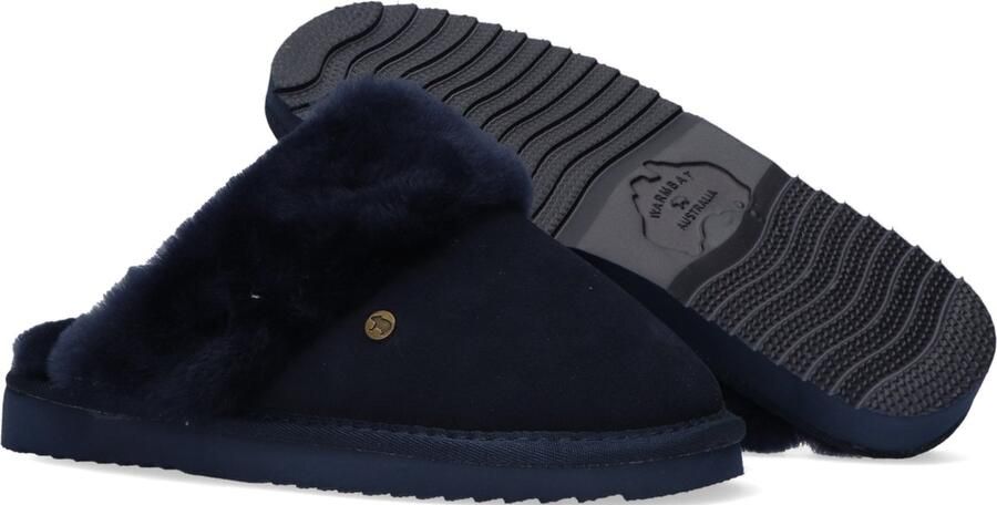WARMBAT Pantoffels Dames Flurry Suède Blauw - Foto 17