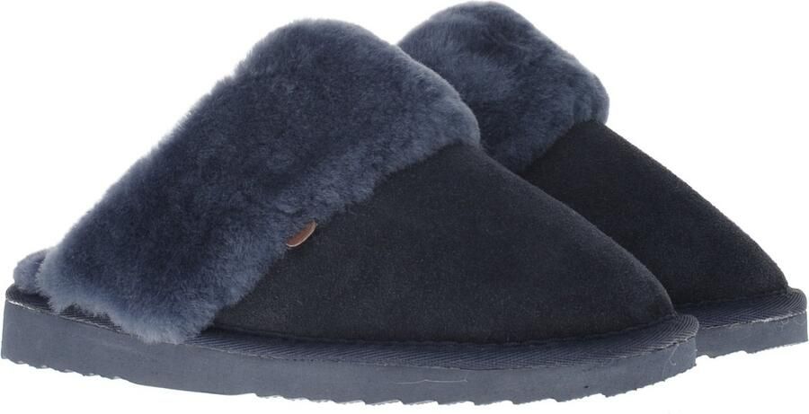 WARMBAT Pantoffels Dames Flurry Suède Blauw - Foto 16