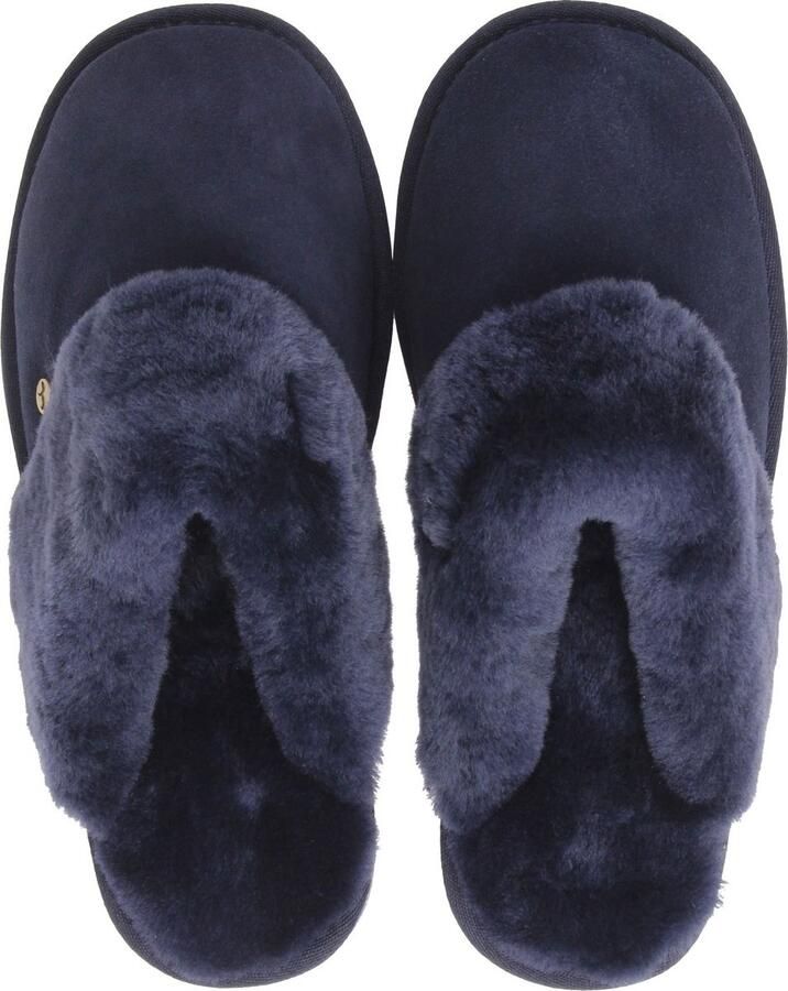 WARMBAT Pantoffels Dames Flurry Suède Blauw - Foto 9