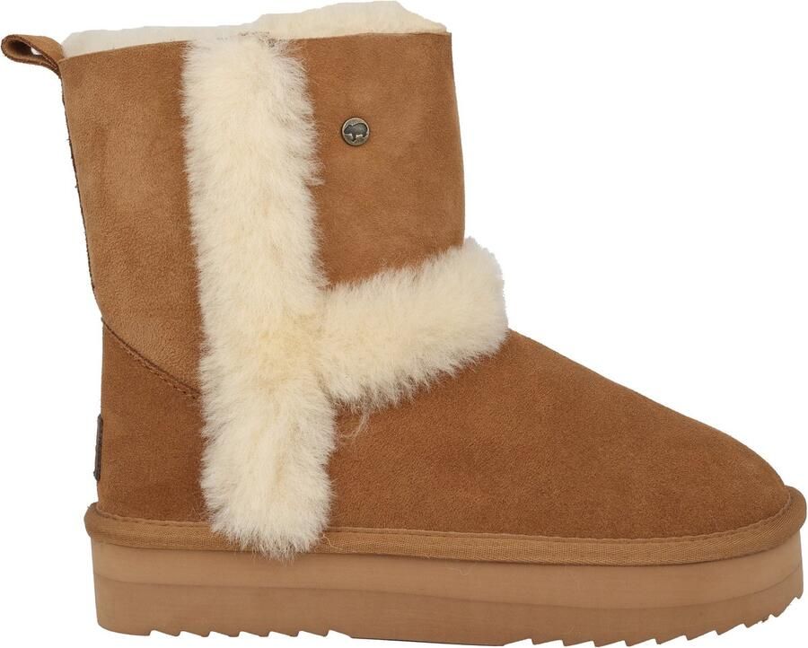 Warmbat Kangaroo dames laars bruin