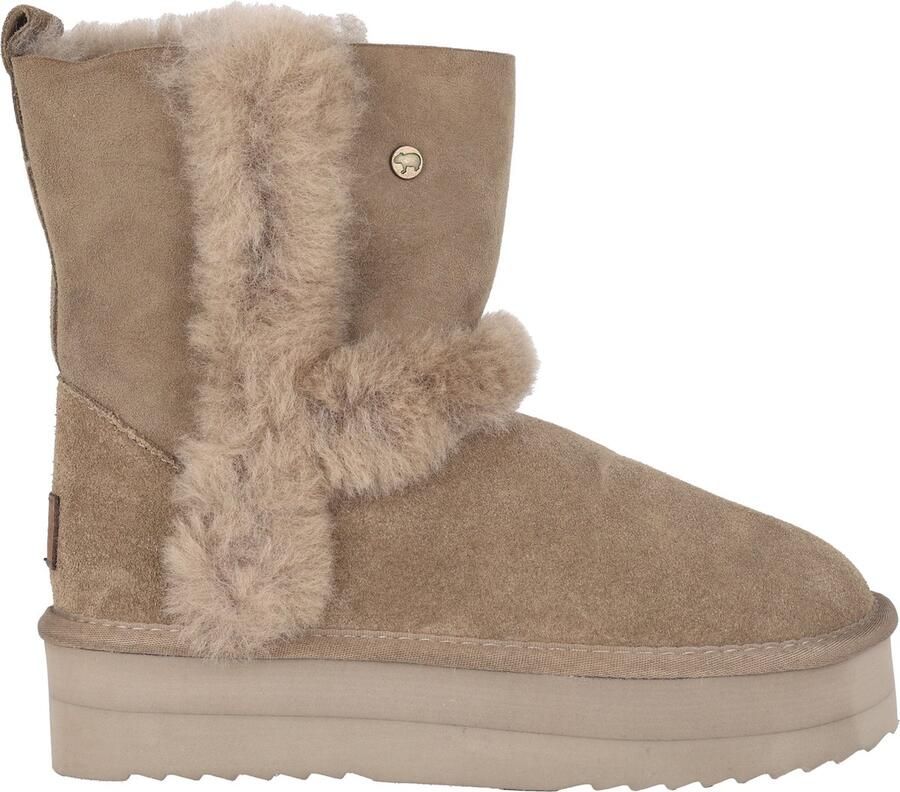 Warmbat Winter Warmlined Enkellaars Groen