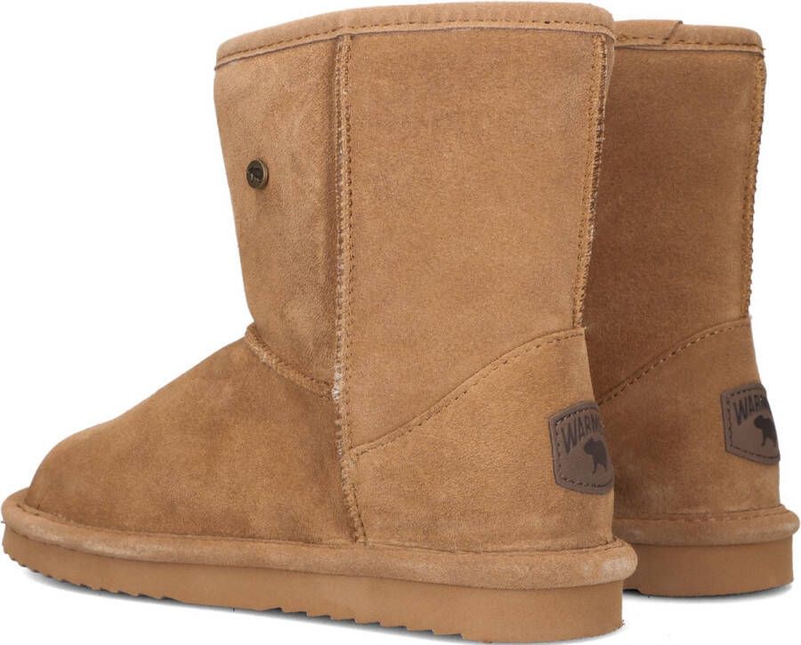 WARMBAT Vachtlaarzen Dames Kangaroo Maat: 37 Materiaal: Suède Kleur: Cognac - Foto 2