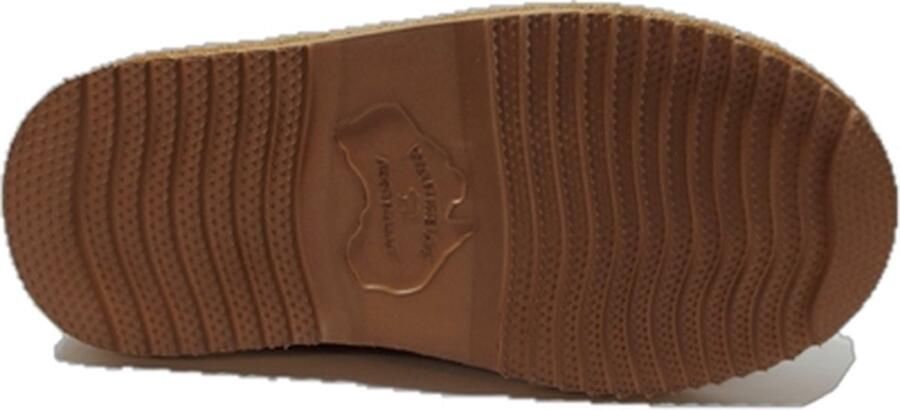 Warmbat Australia Willow suède pantoffels cognac kids Bruin Jongens Meisjes Suede 35 - Foto 11