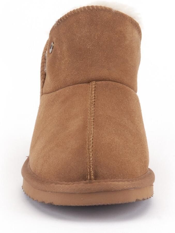 Warmbat Australia Willow suède pantoffels cognac kids Bruin Jongens Meisjes Suede 35 - Foto 9