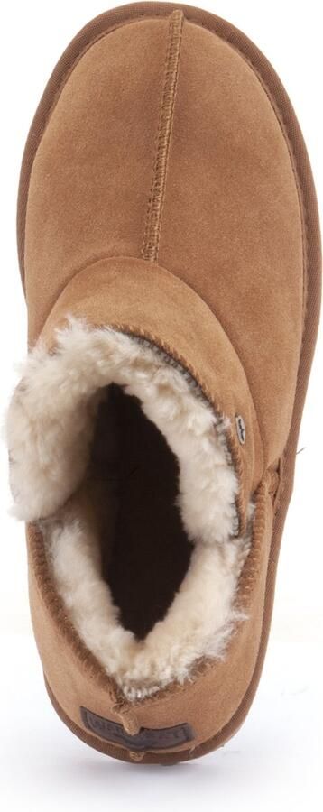 Warmbat Australia Willow suède pantoffels cognac kids Bruin Jongens Meisjes Suede 35 - Foto 14