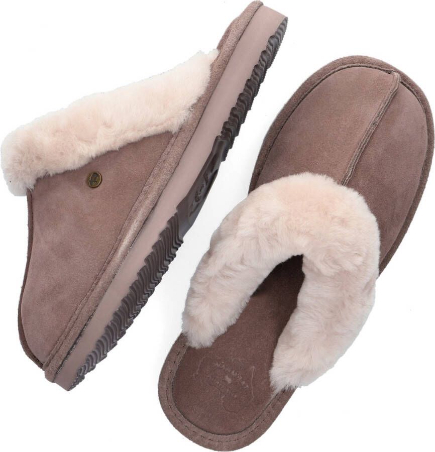 WARMBAT Pantoffels Dames Lismore Maat: 38 Materiaal: Suède Kleur: Taupe - Foto 2