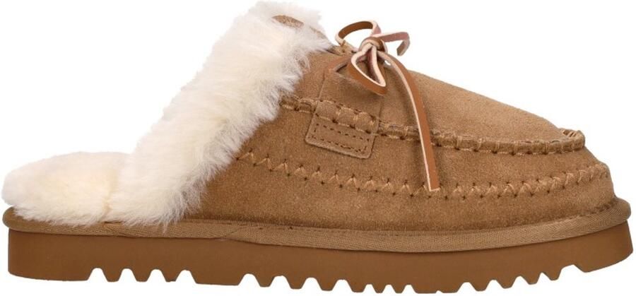 Warmbat Marra Women Suede Home Shoe Cognac - Foto 2