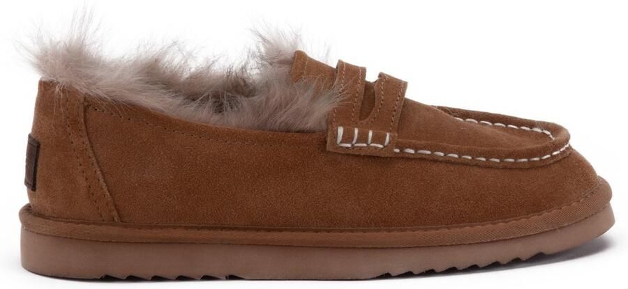 Warmbat Mildura suede TW Cognac Dames Loafers Cognac