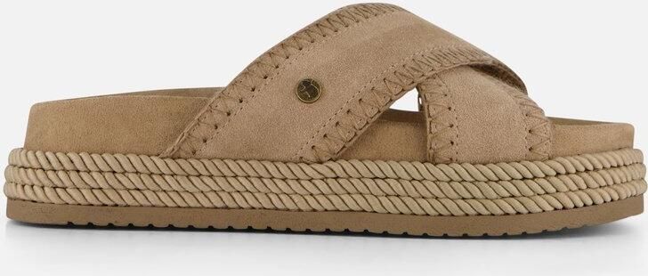 Warmbat Nullagine Slippers beige Suede Dames