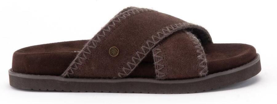 Warmbat Dysart Suede Dames Sandalen Choco
