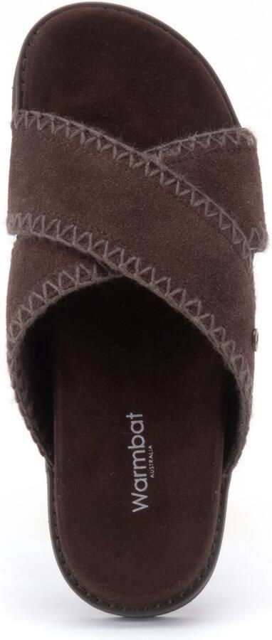 Warmbat Dysart Suede Dames Sandalen Choco