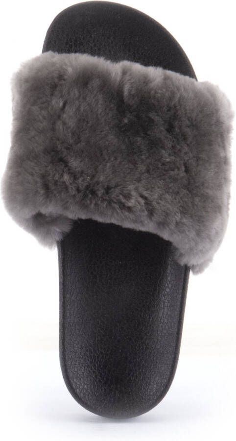 Warmbat Pantoffels Barlee BLE347085 Zwart Donker Grijs - Foto 5