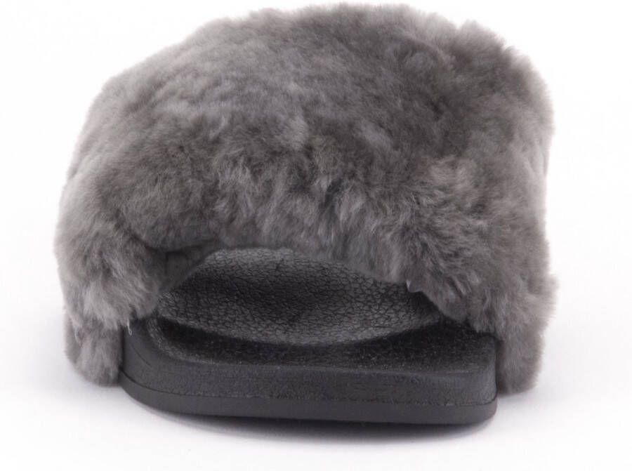 Warmbat Pantoffels Barlee BLE347085 Zwart Donker Grijs - Foto 2