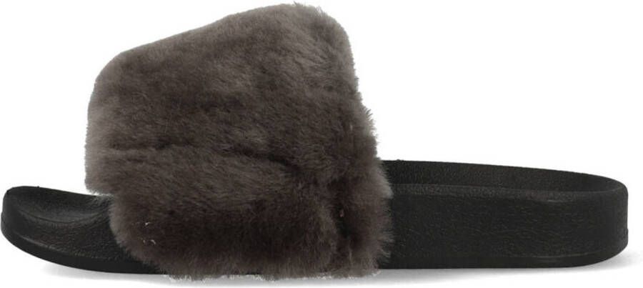 Warmbat Pantoffels Barlee BLE347085 Zwart Donker Grijs - Foto 7