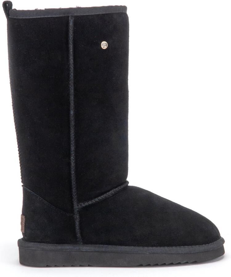 Warmbat Tamala Suede boot Dames Laarzen Zwart