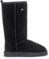 Warmbat Tamala Suede boot Dames Laarzen Zwart - Zwart