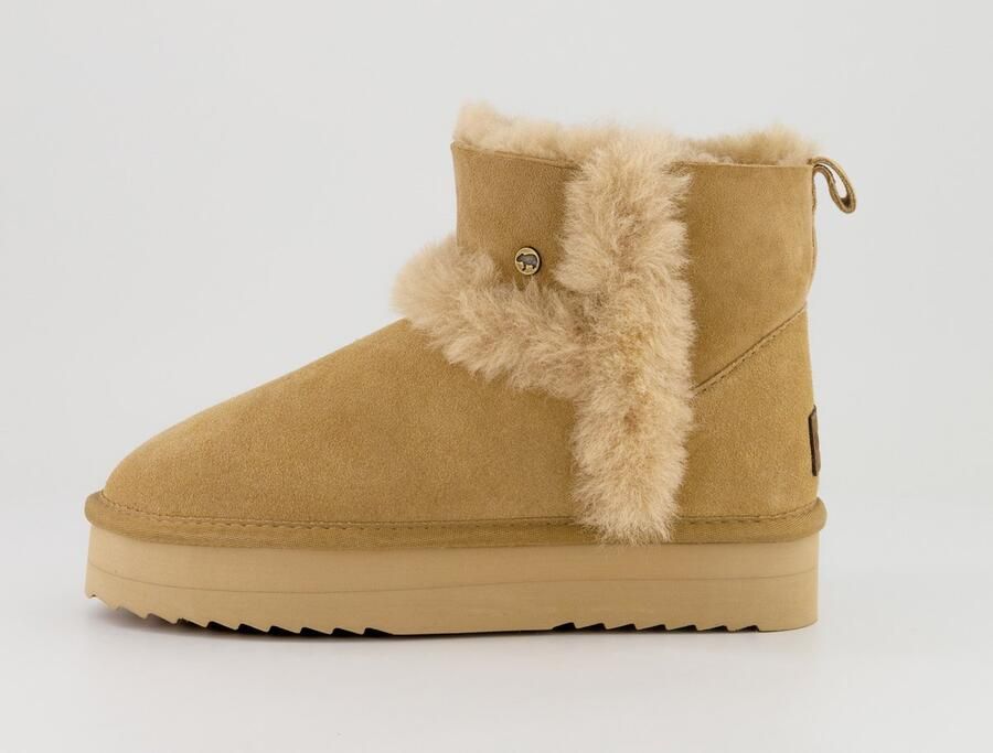 Warmbat Warmgevoerde Dames Outdoor Laarzen Beige Dames