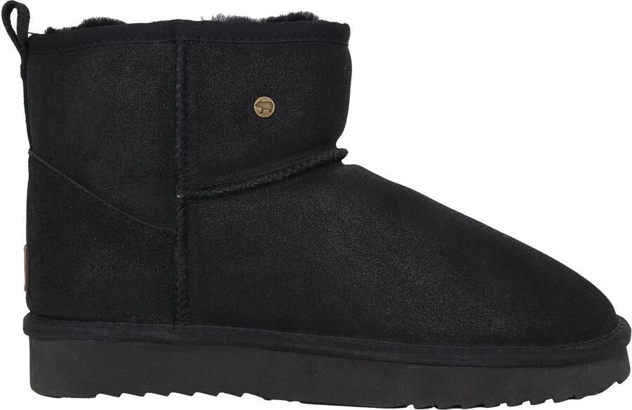 Warmbat Heren gevoerde laars Zwart